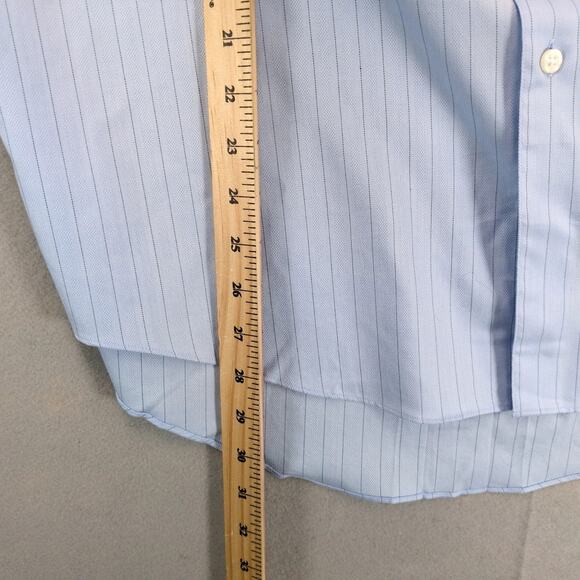 Coca-Cola Embroidered Roberto Villini Blue Dress Shirt Men's L 80's 2Ply No-Iron - Picture 8 of 10